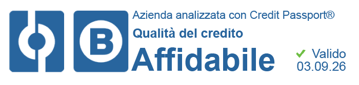 Azienda analizzata con Credit Passport® - Qualità del credito: Affidabile